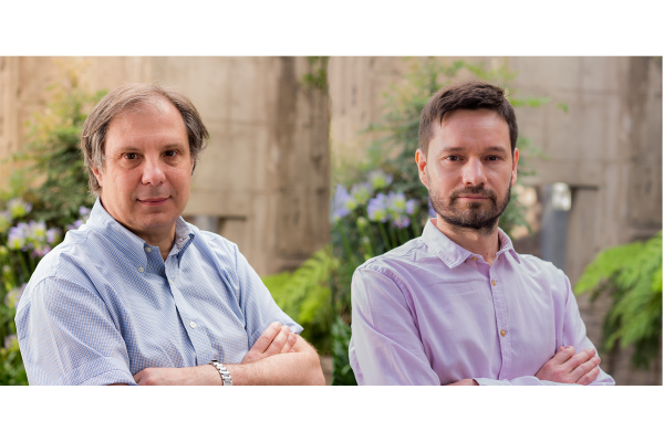 Eugenio Giolito, PhD en Economía de la Universidad de Maryland (EE.UU.), y Ramiro de Elejalde, doctor en Economía de la Universidad Carlos III de Madrid. Ambos académicos de la Universidad Alberto Hurtado.