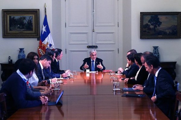 Piñera recibe al consejo empresarial de APEC Chile 2019