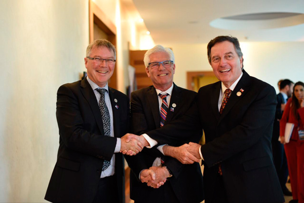 Canadá, Chile y Nueva Zelanda reafirman compromiso con crecimiento inclusivo