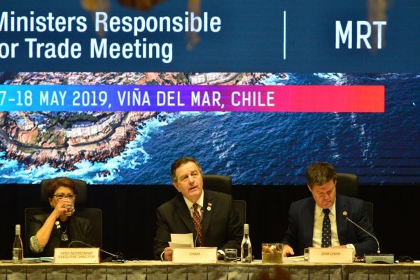 Con llamado a la apertura comercial se inicia reunión de ministros de Comercio de APEC en Viña del Mar
