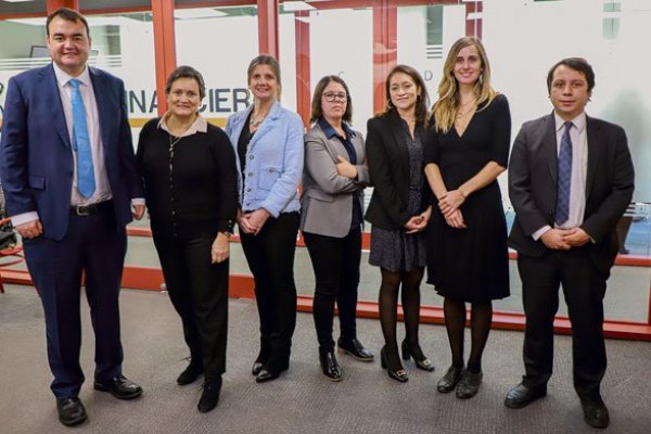 Pablo Piedrabuena, Laura Albornoz, Macarena Letelier, Rebeca Zamora, Libertad Triviño, Elisa Walker y Amaro Oróstica.