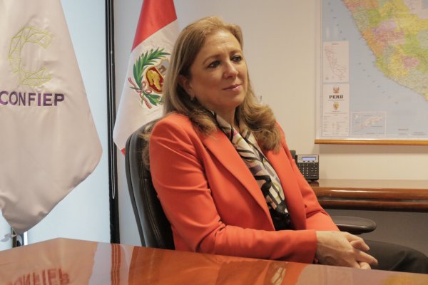 <p>María Isabel León, presidenta de Confiep</p>
