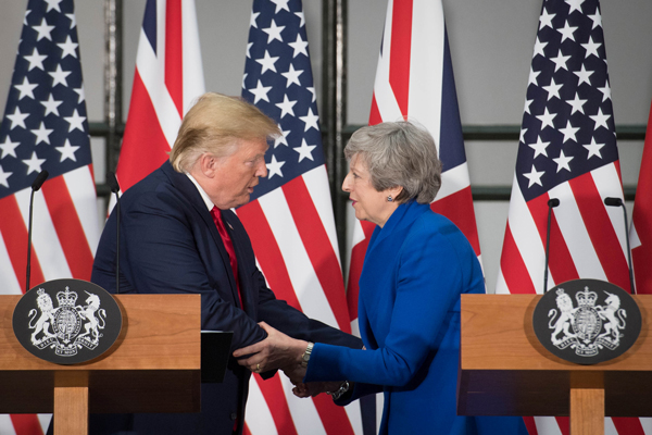 Trump apuesta por acuerdo comercial “muy sustancial” con el Reino Unido