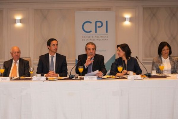 El presidente Eduardo Frei, presidente del CPI, recibió a Granier y Jobet.