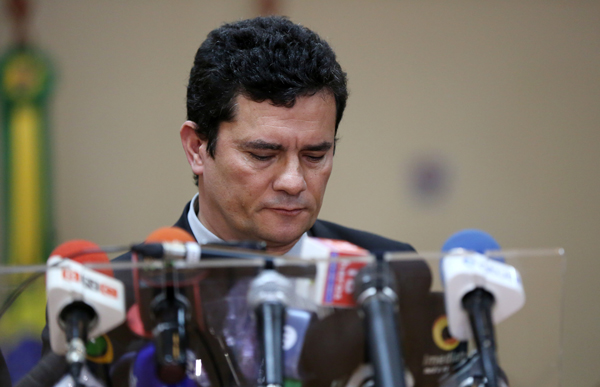 El ministro de Justicia de Brasil, Sergio Moro.