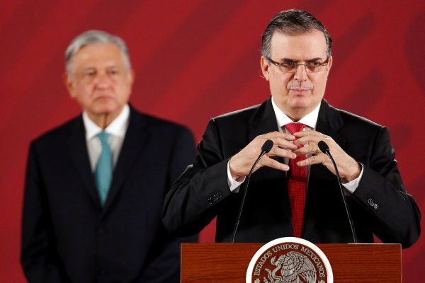 Marcelo Ebrard, canciller de México.