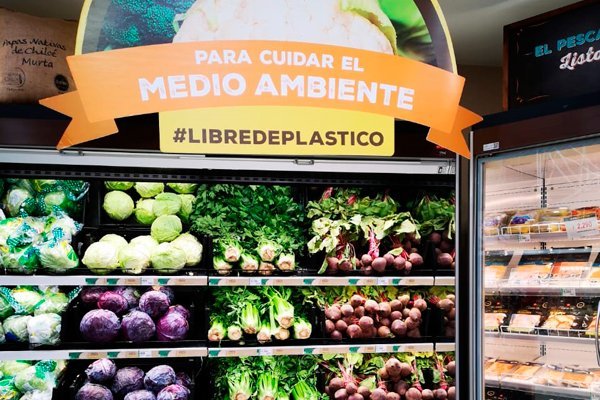 Jumbo saca cuentas alegres con verduras sin plásticos