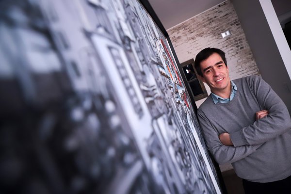 Juan Luis Núñez, director ejecutivo del nuevo Centro de Estudios del Futuro de la Universidad de Santiago. / Foto: Rodolfo Jara