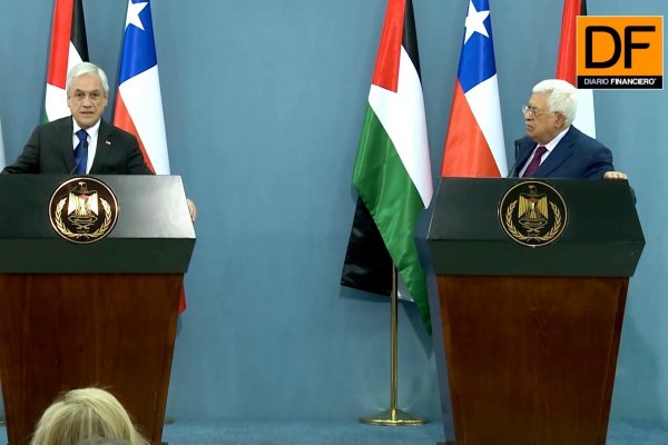 <p>Ahora en DF: Piñera visita Palestina y se reúne con Mahmoud Abbas</p>
