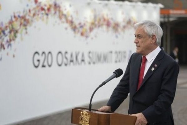 Piñera frente a líderes del G20 pide terminar con el proteccionismo y llama a poner fin a guerra comercial