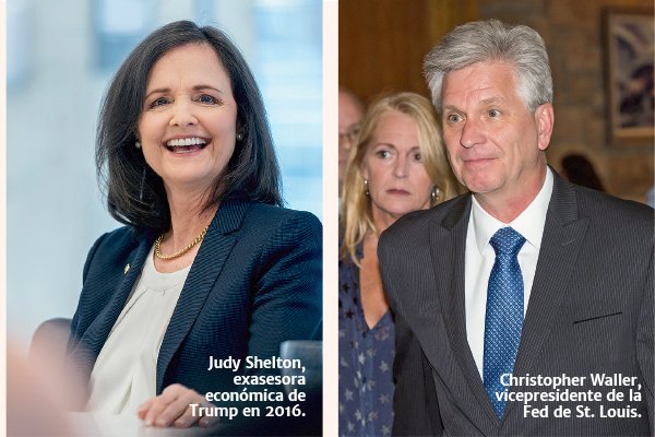 Las cartas de Trump para ocupar las vacantes de la Reserva Federal
