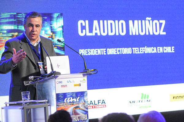 El directivo estuvo en un seminario organizado por la Cámara Chilena de la Construcción.