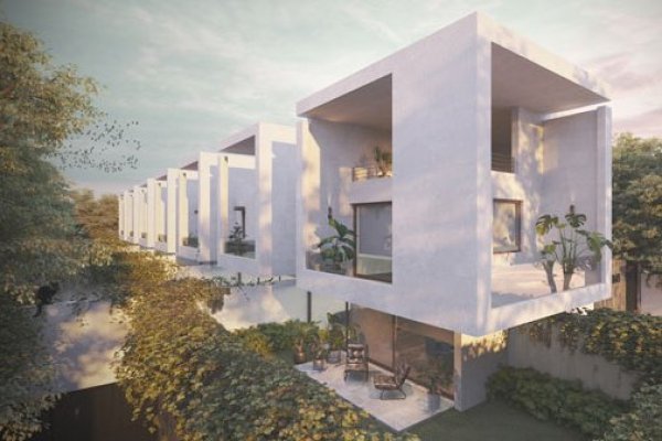 ¿Conoces las townhouses? El formato de viviendas que vive un boom en Chile
