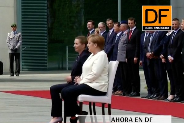 <p>Ahora en DF: Merkel aclara que "está bien" pero levanta sospechas tras encabezar un acto oficial sentada</p>