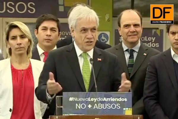 <p>Ahora en DF: Piñera firma proyecto que modifica la Ley de Arriendos</p>