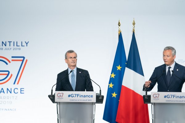 En Chantilly, Francias se reunieron esta semana los ministros de Hacienda del G7.