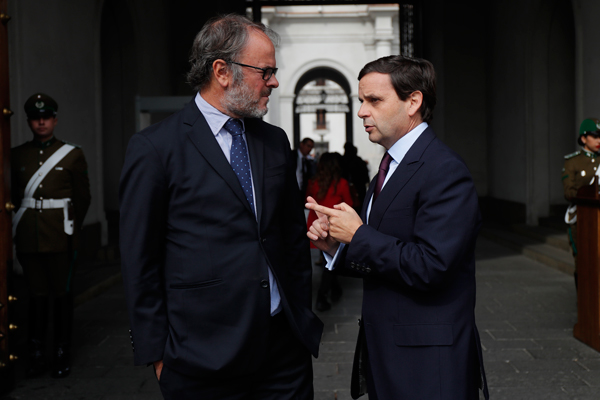 Ayer se reunión el comité ejecutivo de la CPC, liderado por Alfonso Swett. / Foto: Agencia Uno