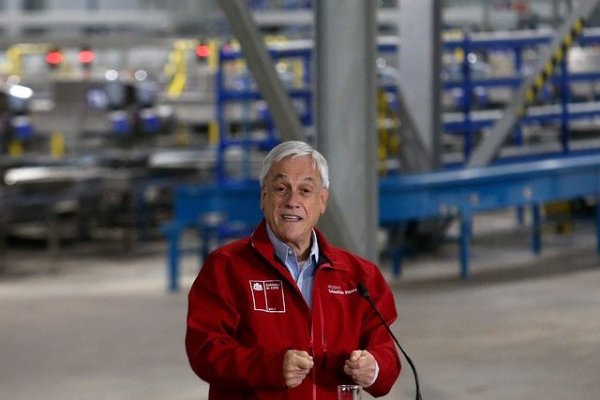 El Presidente explicó los motivos que a su juicio han incidido en la economía. Foto: Agencia Uno