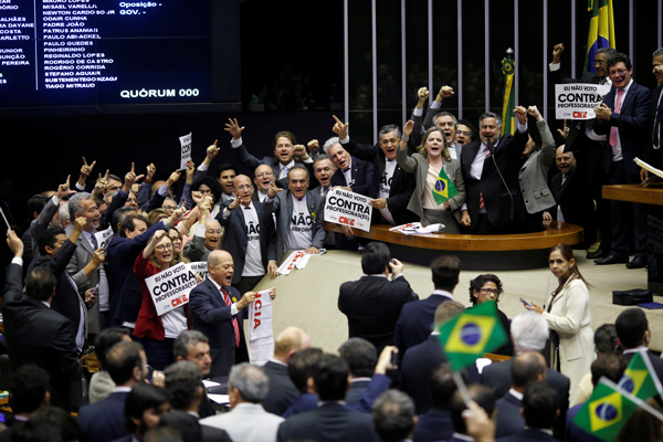 La Cámara Baja de Brasil dio luz verde al texto previsional en julio, en primera instancia, y luego en agosto. Ahora será votado en el Senado. Foto: Reuters
