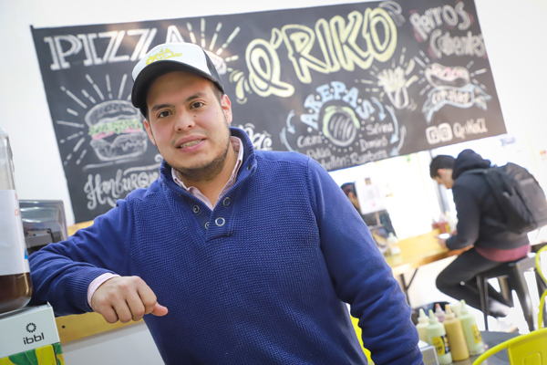 Ramón Angulo, uno de los socios del restaurante “El Punto del Sabor”.