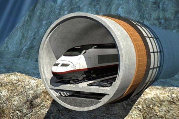 Tren submarino más largo del mundo choca con su primer obstáculo
