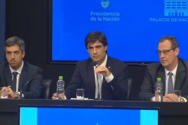 Lacunza busca calmar al mercado: "El mandato es garantizar la estabilidad del tipo de cambio"