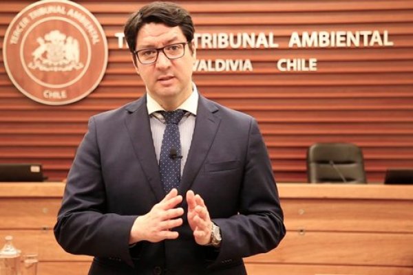 Iván Hunter, presidente del Tribunal Ambiental de Valdivia.