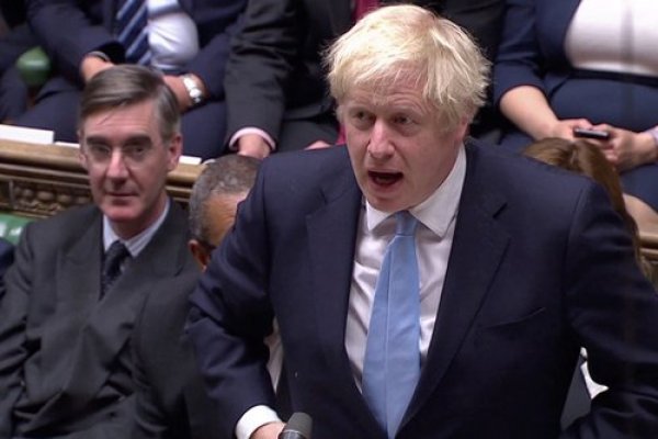 El primer ministro, Boris Johnson, aseguró que irá a Bruselas para concretar el divorcio el 31 de octubre. Foto: Reuters