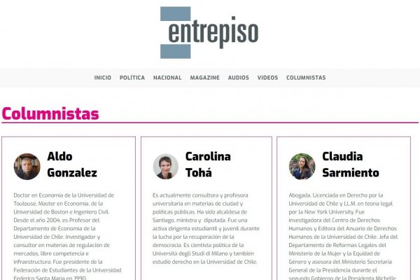 <p>"Entrepiso": el diario electrónico</p>