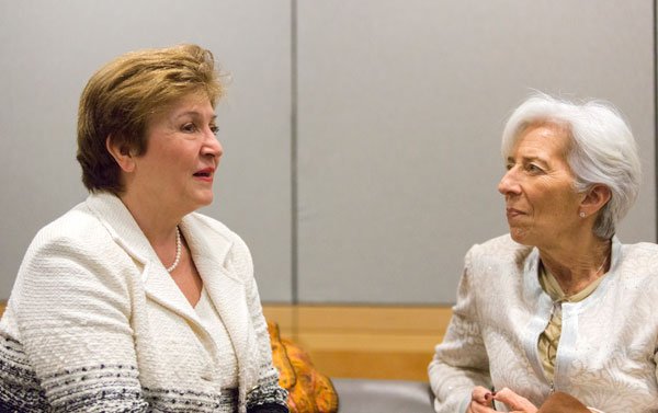 Varios candidatos bajaron sus postulaciones, dejando a Georgieva como la carta segura. Foto: Bloomberg