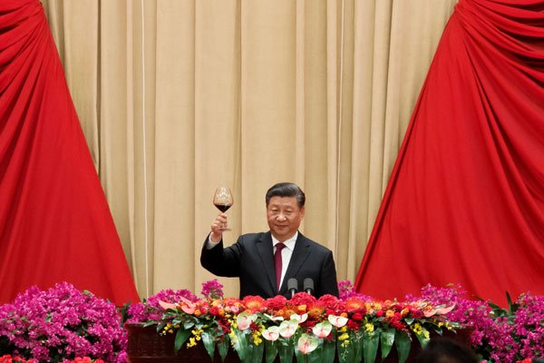El presidente de China, Xi Jiping, utilizó casi 60 veces en su discurso de hace un mes la palabra “lucha”. “Debemos ganar la lucha”, dijo entonces. Foto: Reuters