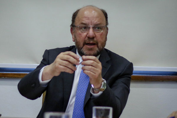 Alfredo Moreno, ministro de Obras Públicas. Foto: Agencia Uno
