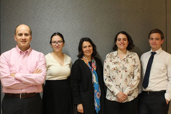 Matías Zegers, Pilar Ay, Carolina Bawlitza, Macarena Alliende y Jorge Timmermann.