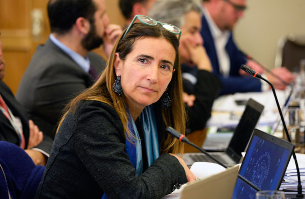 La ministra del Medio Ambiente, Carolina Schmidt, ha liderado la discusión del proyecto en el Congreso. Foto: Agencia Uno