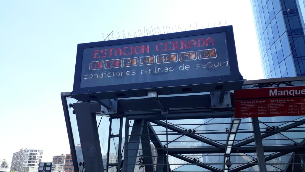 <p>Línea 1 de Metro está en funcionamiento con 18 trabajadores</p>