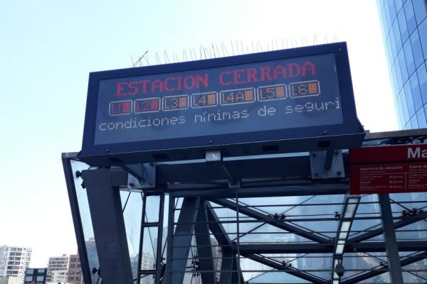 Línea 1 de Metro está en funcionamiento con 18 trabajadores