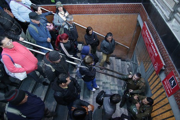 Por primera vez la empresa cerró operaciones, con una suspensión total de dos días. Foto: Agencia Uno