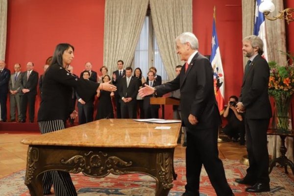 Karla Rubilar, la vocera de la calma