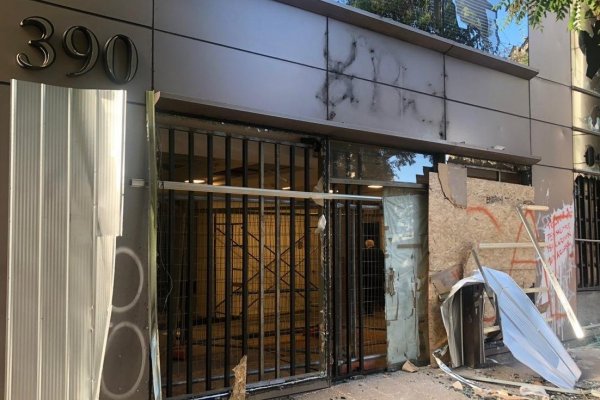La sede de la CCS ha sido blanco de una serie de actos de vandalismo durante la última semana.