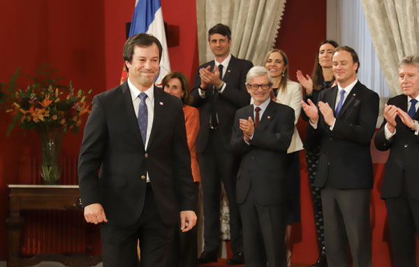 <p>Lucas Palacios se desempeñaba hasta el viernes como subsecretario de Obras Públicas. Foto: Rodolfo Jara</p>