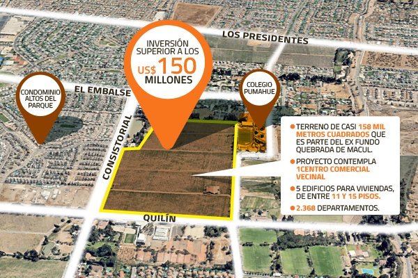 Servicio de Evaluación Ambiental recomienda rechazar millonario proyecto inmobiliario en Peñalolén