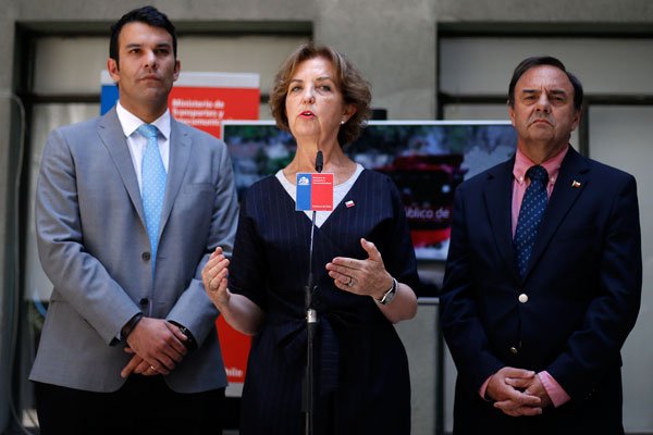 <p>Gloria Hutt, ministra de Transportes y Telecomunicaciones. Foto: Agencia Uno</p>