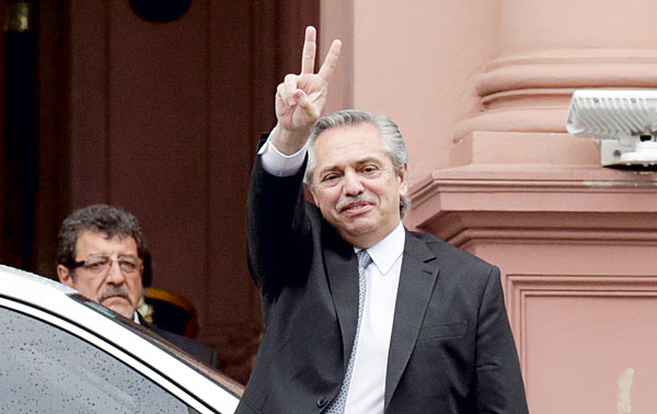 Alberto Fernández define gabinete para su llegada a la Casa Rosada