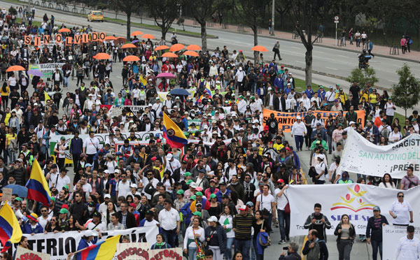 Paro nacional en Colombia desafía a Duque: reformas al trabajo y las pensiones centran las demandas ciudadanas