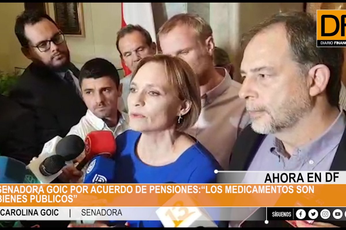 <p>Ahora en DF: Senadora Goic por acuerdo de pensiones “los medicamentos son bienes públicos”</p>