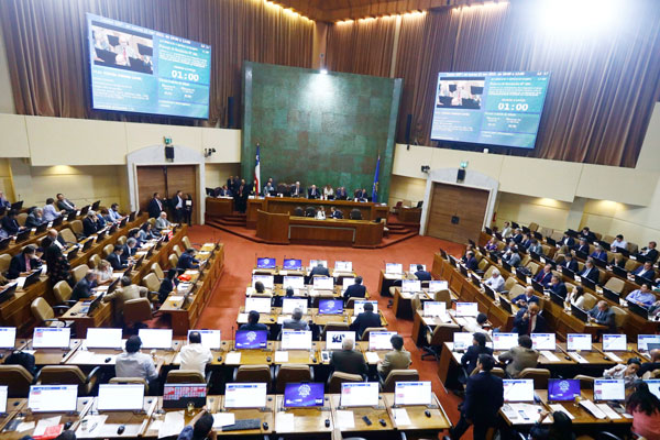 La Sala de la Cámara votará el próximo lunes los cambios realizados por el Senado. Foto: Camara de Diputados