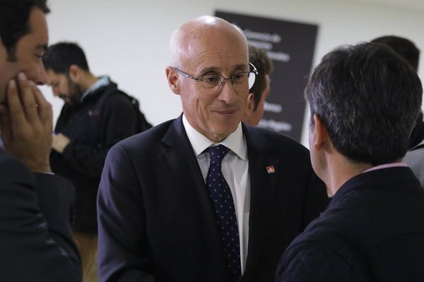 El presidente de BancoEstado, Arturo Tagle. Foto: Agencia Uno