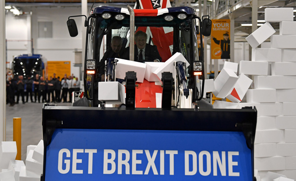 Boris Johnson motiva a británicos con Brexit para ganar elecciones generales
