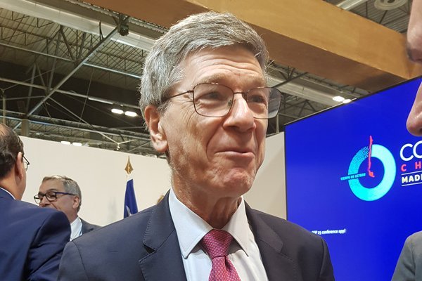 Jeffrey Sachs participó en el día de la Energía en la COP25.