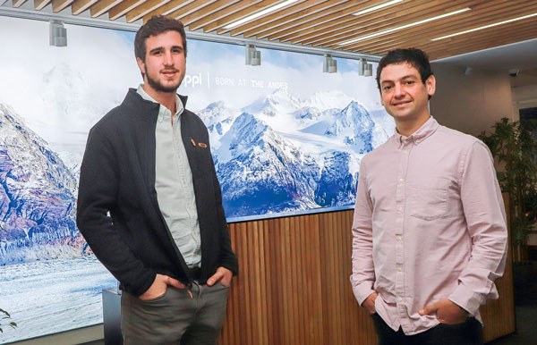 Felipe García de Lippi y Augusto Miquel de MAS Analytics. Foto: Julio Castro